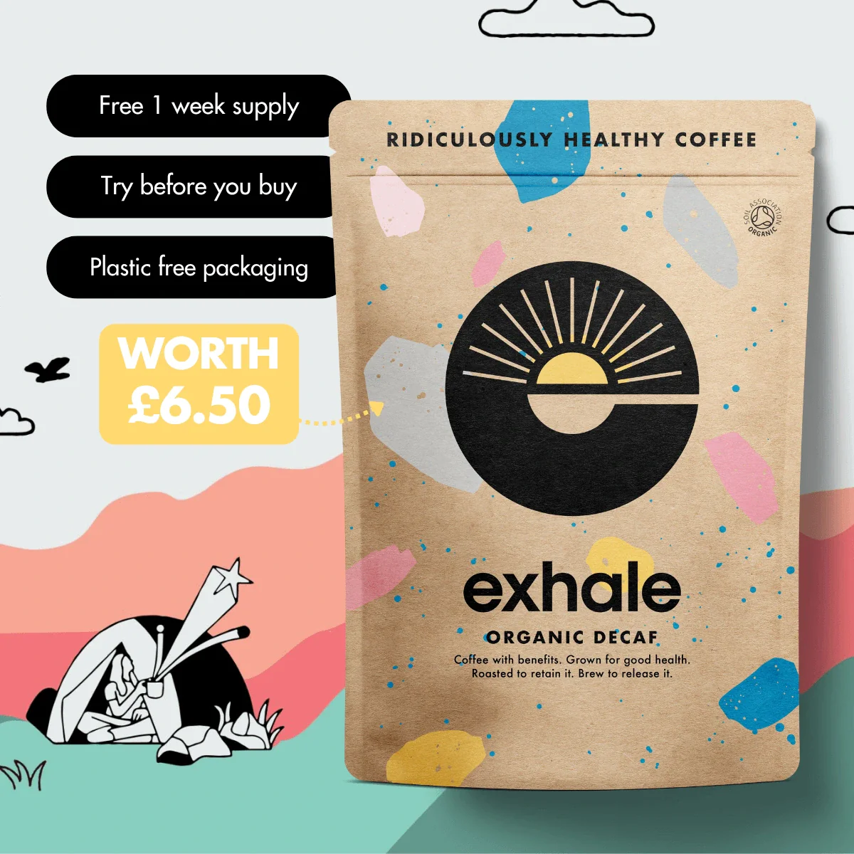 Free Trial of Exhale Healthy Coffee - Image 3